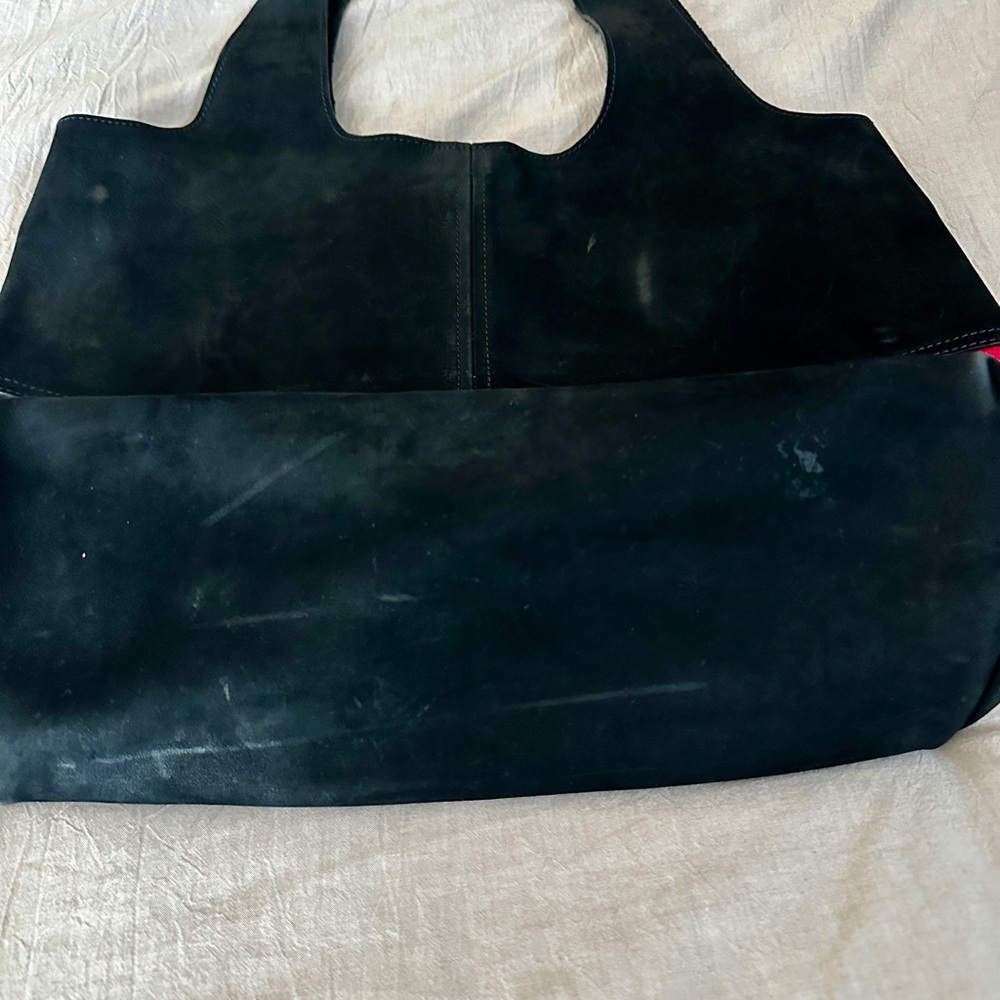 Nena & Co Black Leather Tote Bag - Picture 4 of 6